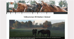 Desktop Screenshot of hasteniskane.se